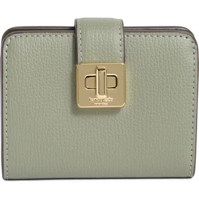 Kate Spade New York Phoebe Refined Leather Card Case In Green
