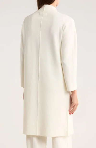 By Design Andrea Open Front Long Cardigan In White