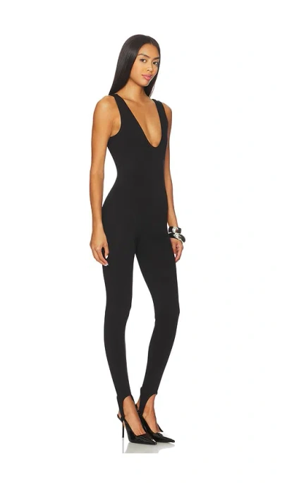 Afrm Beloit Jumpsuit In Black