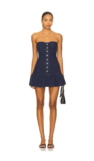 Abrand Honey Pie Dress In Blue