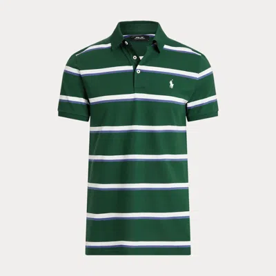 Polo Ralph Lauren Ralph Lauren Tailored Fit Performance Polo Shirt In Green