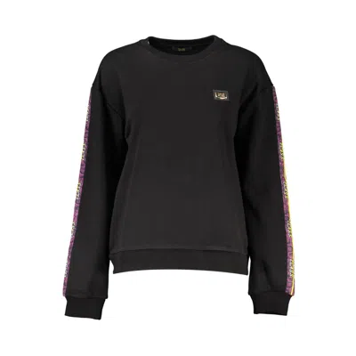 Cavalli Class Black Cotton Women Sweater In Black