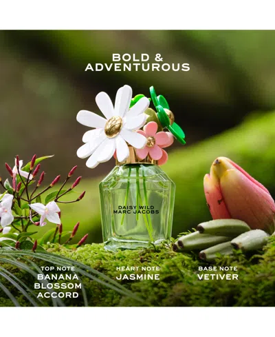 Marc Jacobs Christmas 2025 Daisy Wild Eau De Parfum 100ml Gift Set In Green