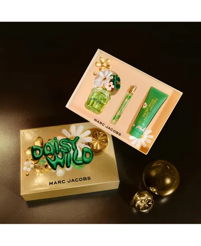 Marc Jacobs Christmas 2025 Daisy Wild Eau De Parfum 100ml Gift Set In Green