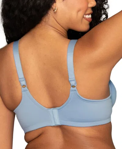 Vanity Fair Lingerie Vanity Fair Beauty Back Smoothing Full-figure Contour Bra In Blue