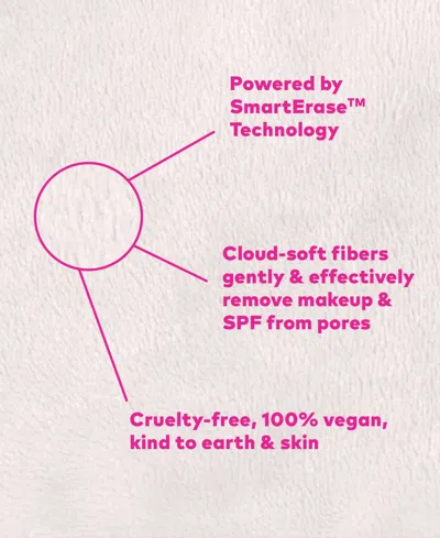 Makeup Eraser 7-pc. Fab-bow-lous Makeup-removing Cloth Set In Transparent