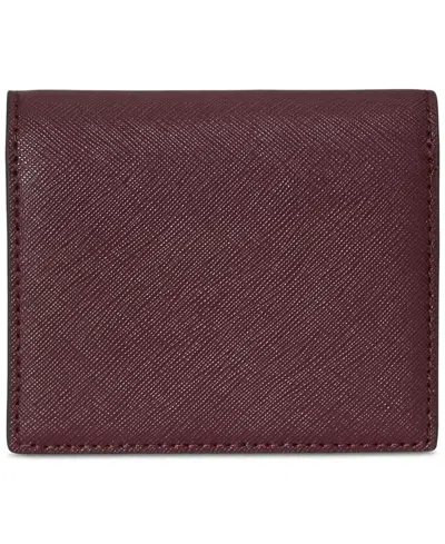 Ralph Lauren Cmpct Wallet Wallet Small In Burgundy