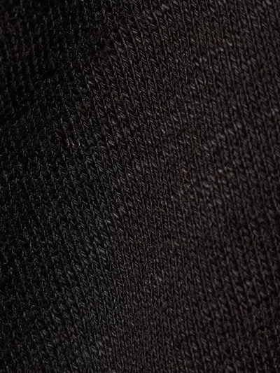 James Perse Vintage French Terry Wide Leg Sweatpants In Black