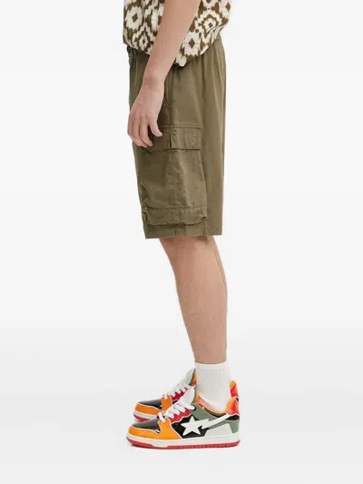 Barbour Multiple-pockets Cargo Shorts In Green