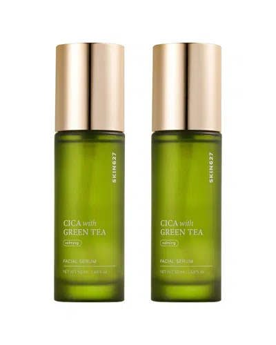 Skin657 Unisex 1.69oz Cica With Green Tea Facial Serum Pack Of 2