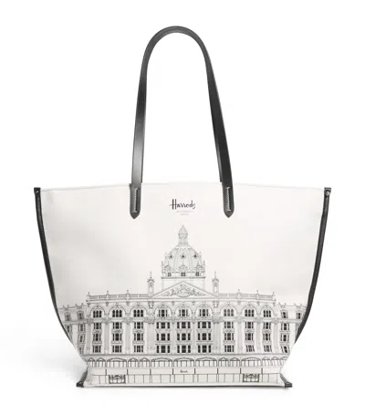 Harrods Building Landscape Shopper Bag
