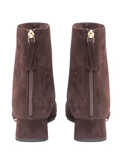 Roberto Festa Block-heel Zip-up Ankle Boots In Multi