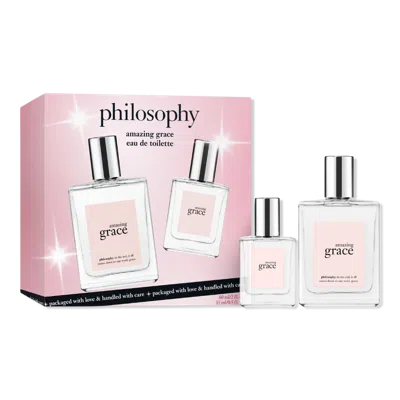 Philosophy Di Lorenzo Serafini Amazing Grace Eau De Toilette Duo Gift Set In White