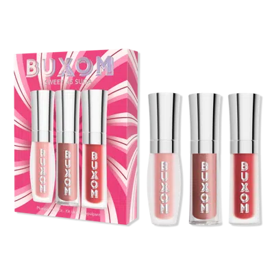 Buxom Sweet As Suga Mini Lip Plumping Trio In Transparent