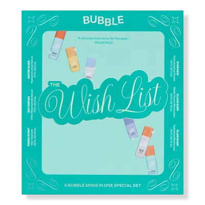Bubble The Wish List Mini Essentials Set In Blue