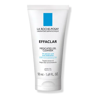 La Roche-posay Effaclar Medicated Gel Cleanser For Acne Prone Skin - 1.69 oz In White