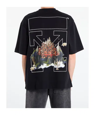 Off-white Black Cotton T-shirt
