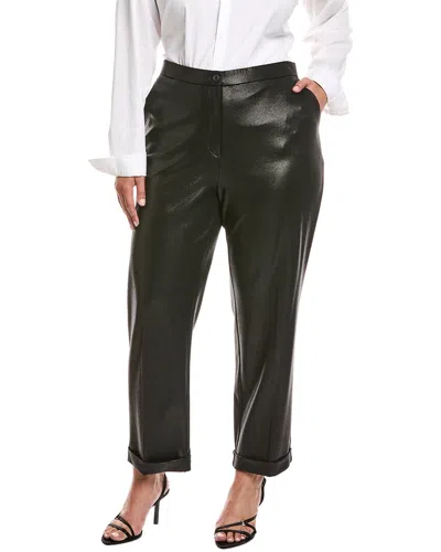 Marina Rinaldi Plus Cabras Jersey Trouser In Black