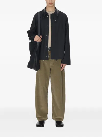 Studio Nicholson Dani Zip-through Collar Jacket In Black