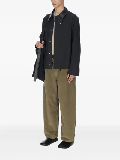 Studio Nicholson Dani Zip-through Collar Jacket In Black