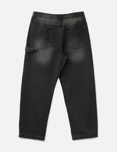 Coor Dusty 5 Pocket Carpenter Jeans In Black