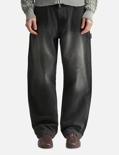 Coor Dusty 5 Pocket Carpenter Jeans In Black