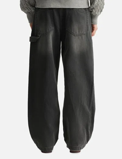 Coor Dusty 5 Pocket Carpenter Jeans In Black