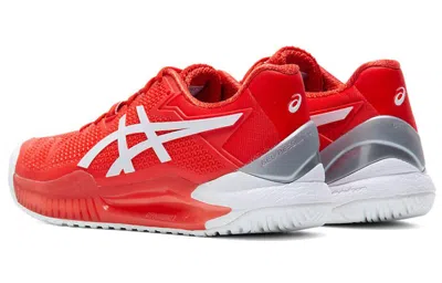 Asics (wmns)  Gel Resolution 8 'fiery Red' In Multi