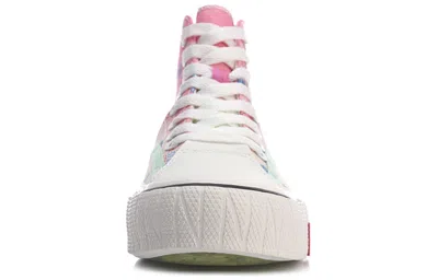 Li-ning (wmns)  X Line Friends Weiwu Canvas Hi Shoes 'pink White' In Multi