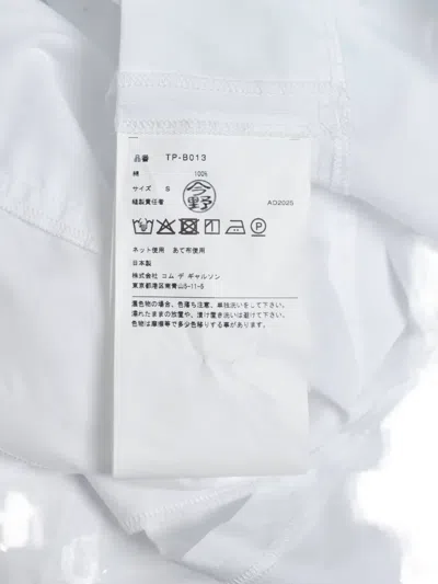 Comme Des Garçons Tao Peter Pan-collar Layered Blouse In White