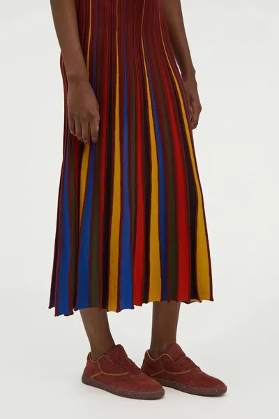 Gabriela Hearst Ohio Slip-on Sneaker In Burnt Sienna Nubuck In Brown