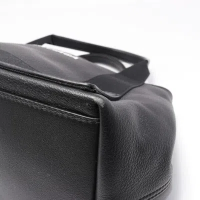 Pre-owned Balenciaga Black Leather Tote Bag ()