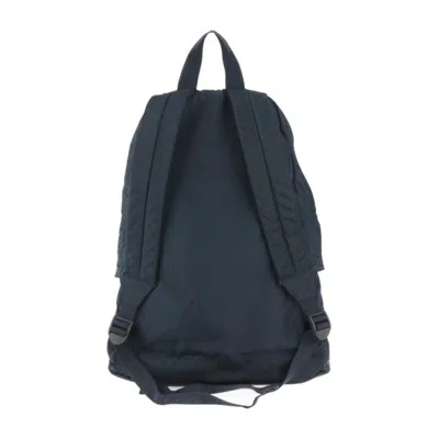Pre-owned Balenciaga Navy Nylon Canvas Backpack Handbag ()