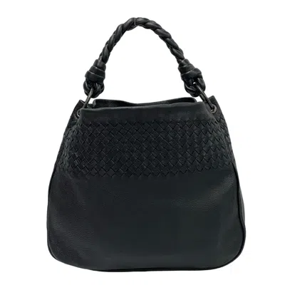 Pre-owned Bottega Veneta Black Leather Handbag Tote Bag ()