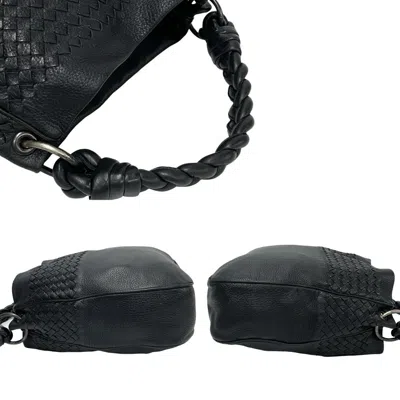 Pre-owned Bottega Veneta Black Leather Handbag Tote Bag ()