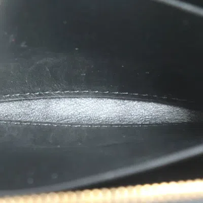 Pre-owned Bottega Veneta Black Leather Long Wallet (bi-fold) ()