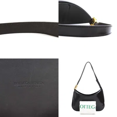 Pre-owned Bottega Veneta Brown Patent Leather Shoulder Bag ()