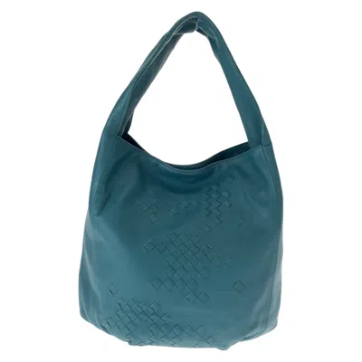 Pre-owned Bottega Veneta Green Leather Shoulder Bag ()