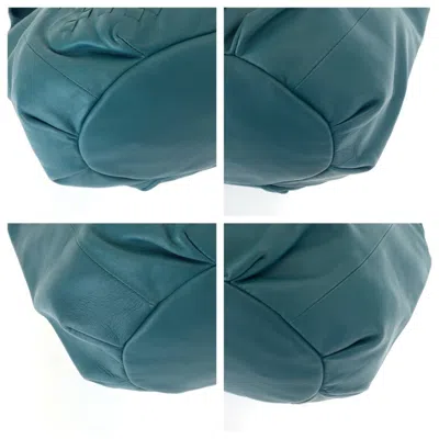 Pre-owned Bottega Veneta Green Leather Shoulder Bag ()