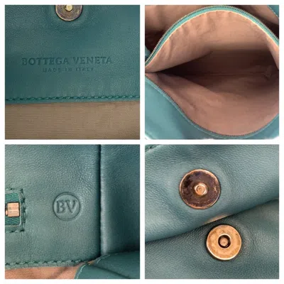 Pre-owned Bottega Veneta Green Leather Shoulder Bag ()
