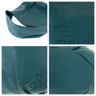 Pre-owned Bottega Veneta Green Leather Shoulder Bag ()