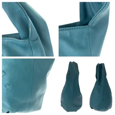 Pre-owned Bottega Veneta Green Leather Shoulder Bag ()