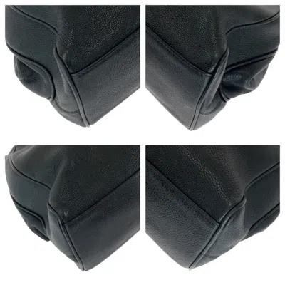 Pre-owned Bvlgari Black Leather Shoulder Bag ()