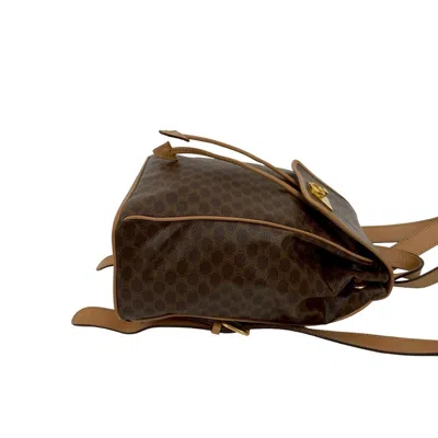 Pre-owned Celine Brown Leather Backpack ()