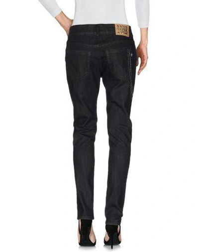 Shop Dondup Denim Pants In Black