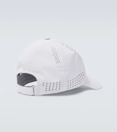 Brunello Cucinelli Men Baseball Cap In Tech Fabric With Logo In Black