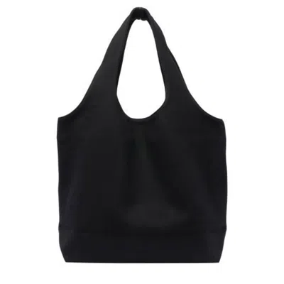 Apc A.p.c. Ninon Canvas Tote Bag In Black