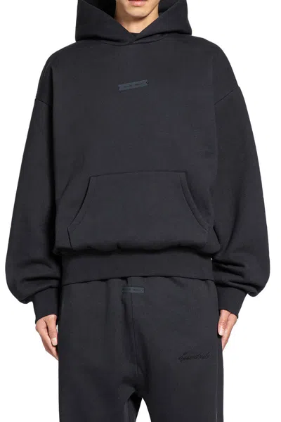 Fear Of God Felpa Classica In Pile In Black