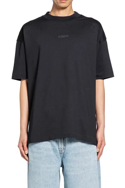 Fear Of God Maglietta Classica In Black