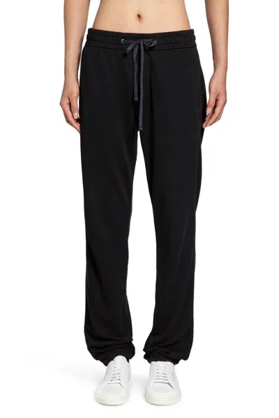 James Perse Trousers In Black